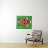 Merry Kerstmuis Wandkleed (In Situ (horizontaal))