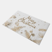 Merry Kerstneutrale deurmat (Schuin)