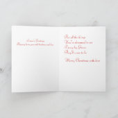 Merry Kerstniece Feestdagen Kaart (Binnen)