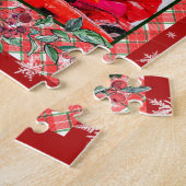 Merry Kerstoma Familie Foto Collage Legpuzzel (Zijkant)