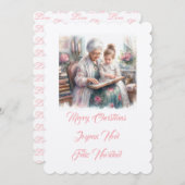 Merry Kerstoma Kaart (Voorkant / Achterkant)