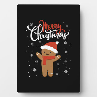 Merry kerstontbijkerbrood | kerstkoekje fotoplaat