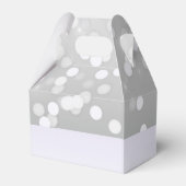 Merry kerstontbijtboom bedankdoosjes (Achterkant)