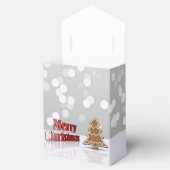 Merry kerstontbijtboom bedankdoosjes (Geopend)