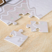 Merry kerstontbijtboom legpuzzel (Zijkant)