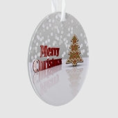Merry kerstontbijtboom ornament (voorkant)