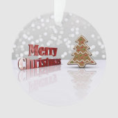 Merry kerstontbijtboom ornament (voorkant)