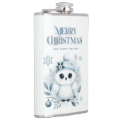 Merry Kerstoowl Heupfles (Rechts)