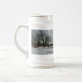Merry Kerstoppa Beer Stein Bierpul (Links)