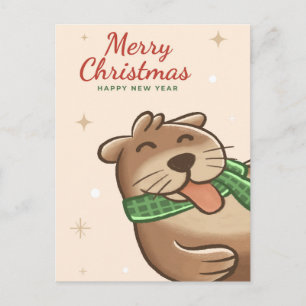 Merry Kerstotter Briefkaart