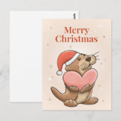 Merry Kerstotter Briefkaart (Voorkant / Achterkant)