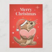 Merry Kerstotter Briefkaart (Voorkant)