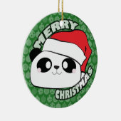 Merry Kerstpanda Ornament (Rechts)