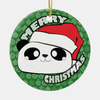 Merry Kerstpanda Ornament