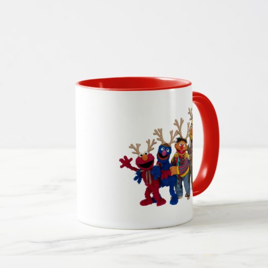 Merry Kerstparals Mok (Voorkant rechts)