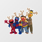 Merry Kerstparals Raamsticker (Vel)