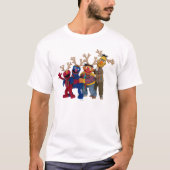 Merry Kerstparals T-shirt (Voorkant)