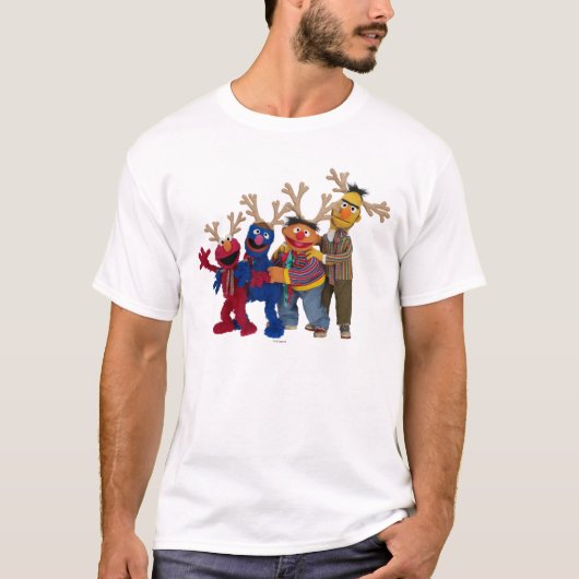 Merry Kerstparals T-shirt (Voorkant)