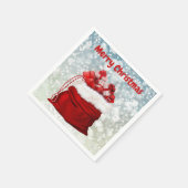 Merry Kerstparty Napkins Servet (Hoek)