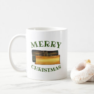 Merry Kerstpasteles Puerto Ricaanse bananenkoeken Koffiemok