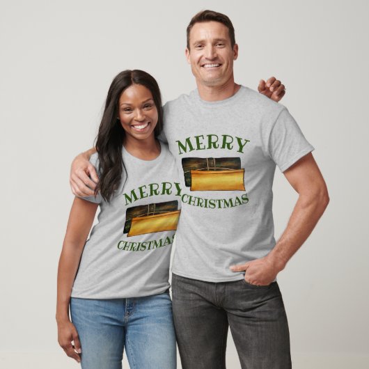 Merry Kerstpasteles Puerto Ricaanse bananenkoeken T-shirt (Unisex)