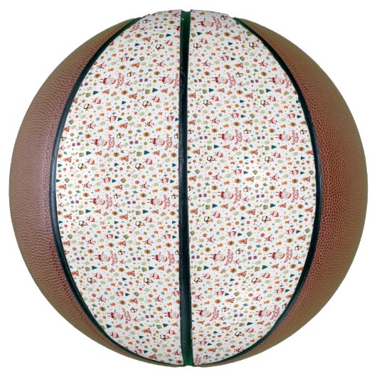 Merry Kerstpatroon Basketbal (Verticaal)