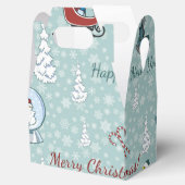 Merry-kerstpatroon Bedankdoosjes (Geopend)