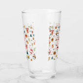 Merry Kerstpatroon Glas (Links)