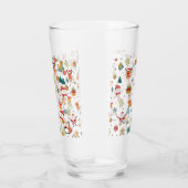 Merry Kerstpatroon Glas (Rechts)