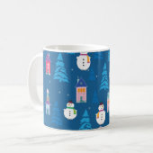Merry Kerstpatroon Koffiemok (Voorkant links)