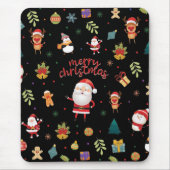 Merry Kerstpatroon Muismat (Voorkant)