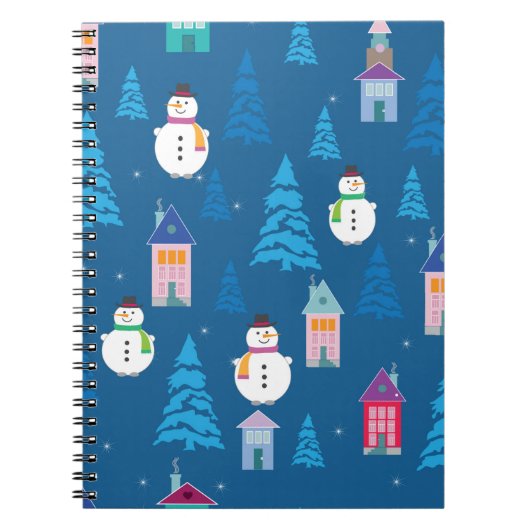 Merry Kerstpatroon Notitieboek (Voorkant)