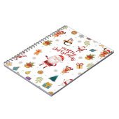Merry Kerstpatroon Notitieboek (Linkerzijde)