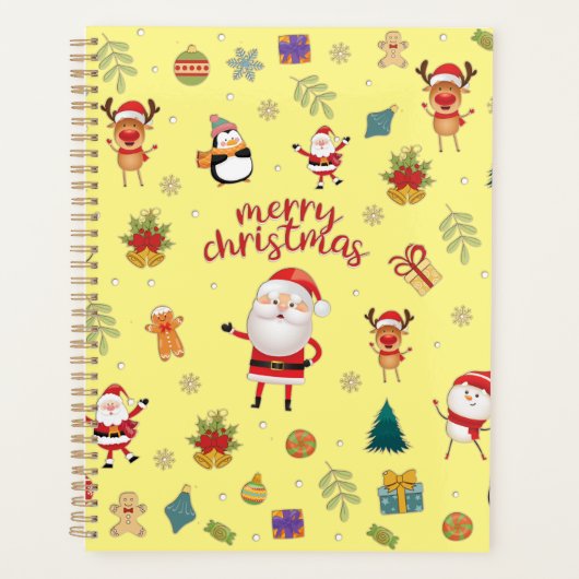 Merry Kerstpatroon Planner (Voorkant)