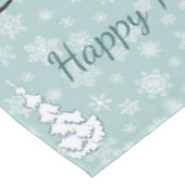 Merry-kerstpatroon Tafelkleed (Gekanteld)