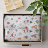 Merry Kerstpatroon Tissuepapier (Geschenk)