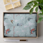 Merry-kerstpatroon Tissuepapier (Geschenk)