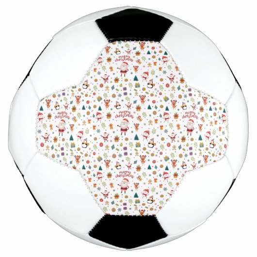 Merry Kerstpatroon Voetbal (Voorkant)