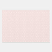 Merry Kerstpattern Rainbow Blush Pastel Inpakpapier Vel (Voorkant 3)