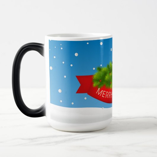 Merry Kerstpinguin Magische Mok (Links)