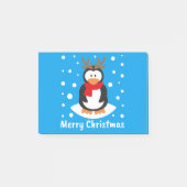 Merry Kerstpinguin Post-it® Notes (Voorkant)