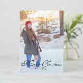 Merry Kerstpoka Dots Feestdagenkaart (Staand voorkant)