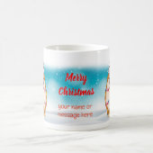 Merry Kerstpommeranian Pet Hondenliefhebber Santa Koffiemok (Center)