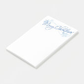 Merry kerstpost-it notities post-it® notes (Schuin)