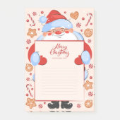 Merry kerstpost-it notities post-it® notes (Voorkant)