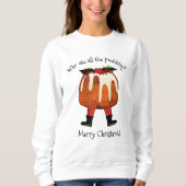 Merry Kerstpudding Trui (Voorkant)