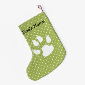 Merry Kerstpug Kleine Kerstsok (Achterkant (Hangend))