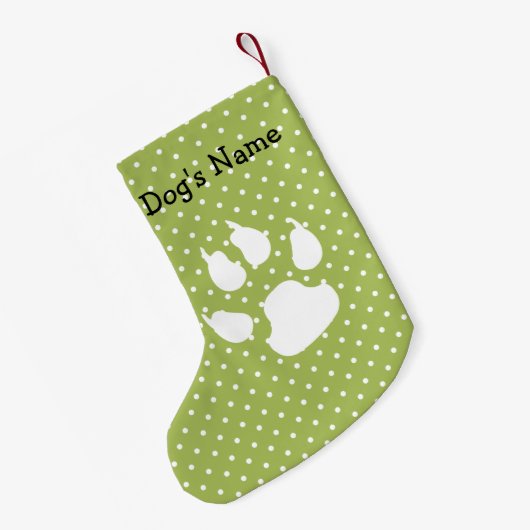 Merry Kerstpug Kleine Kerstsok (Achterkant (Hangend))