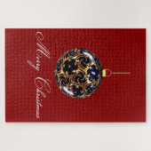 Merry Kerstpuzzle Legpuzzel (Horizontaal)