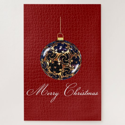 Merry Kerstpuzzle Legpuzzel (Verticaal)